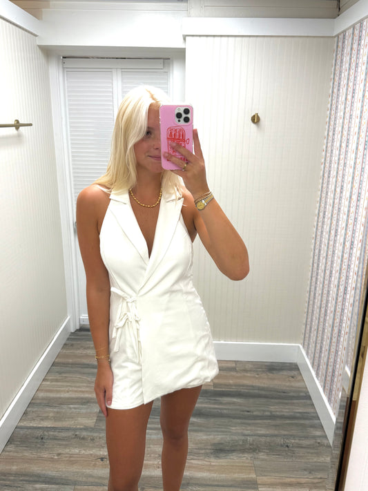 Halter Wrap Romper