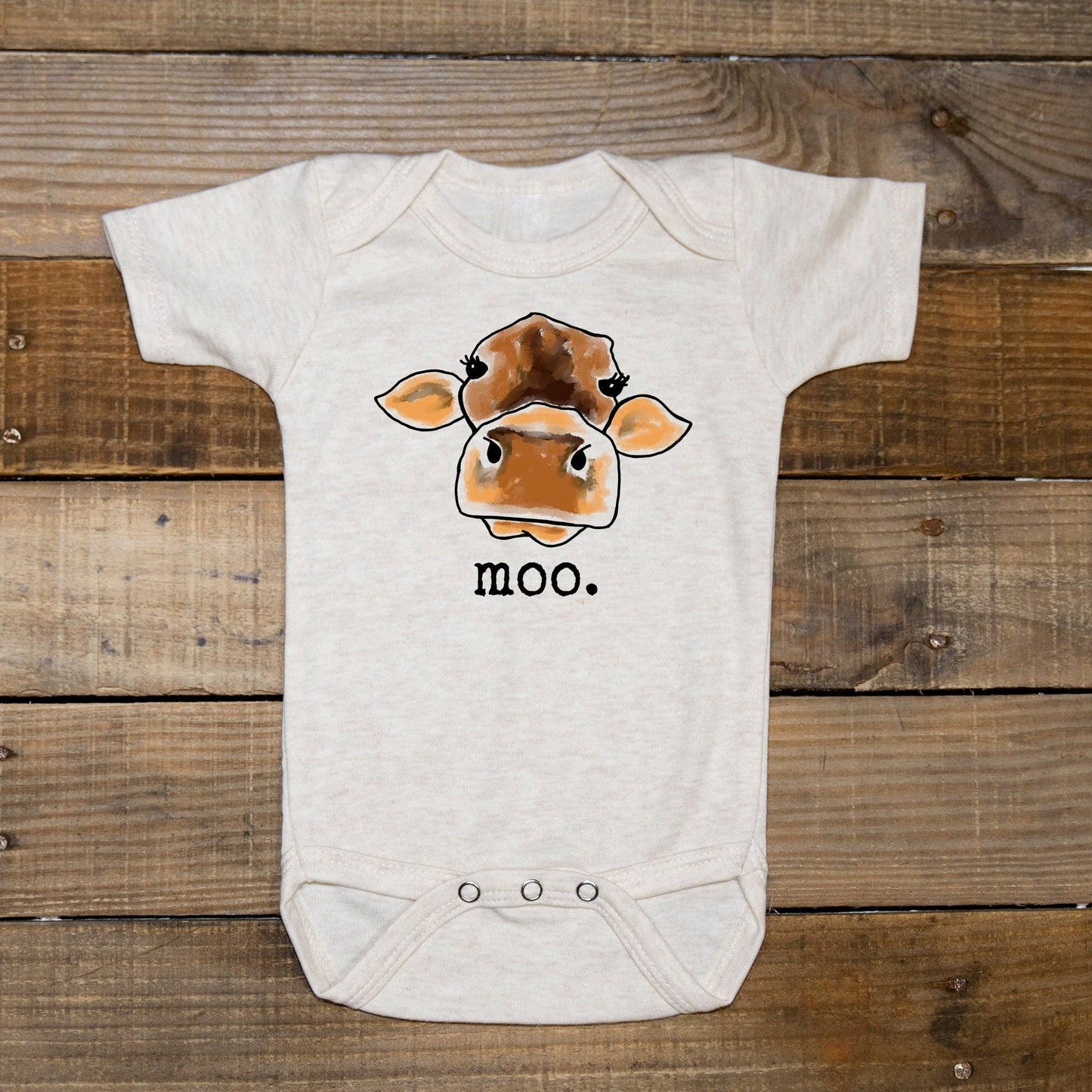 MOO Cow Onesie