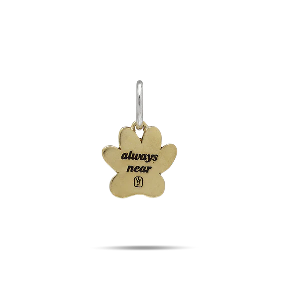 Always Near Dog Paw Charm