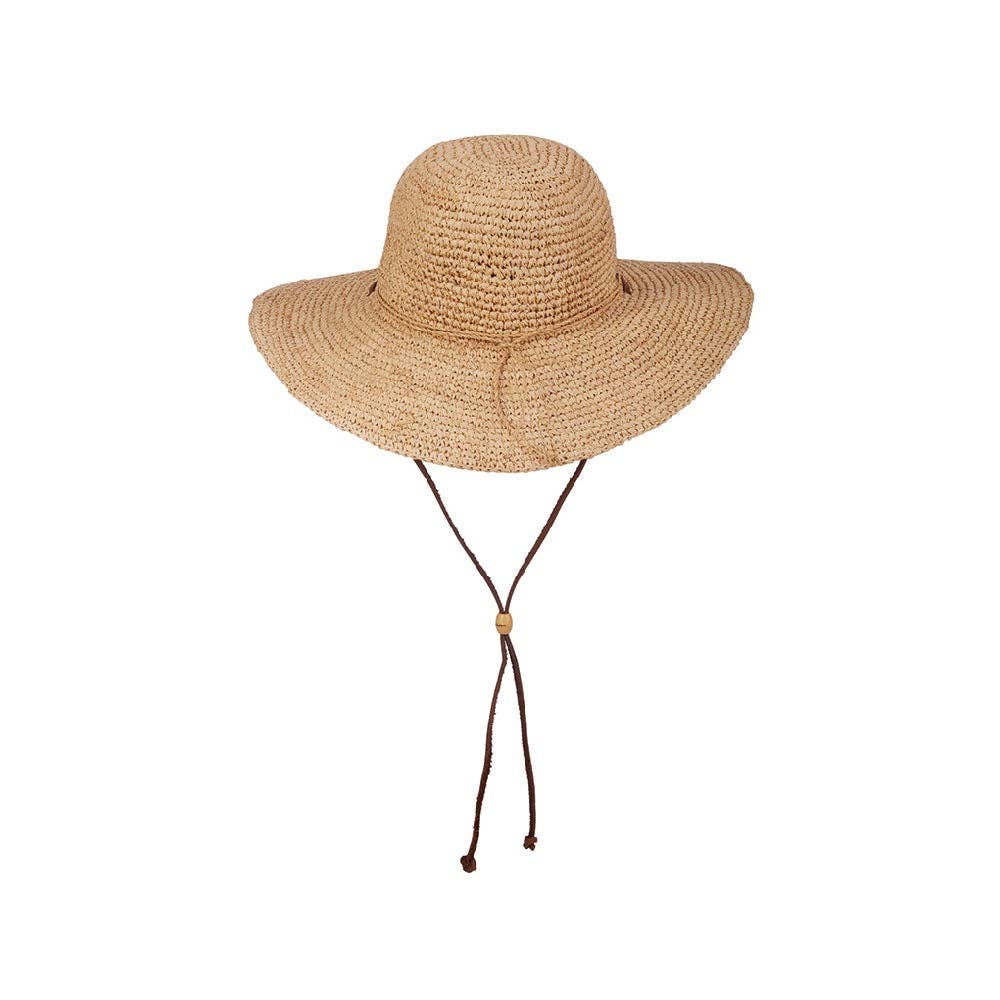Scala Straw Round Crown- Levanzo