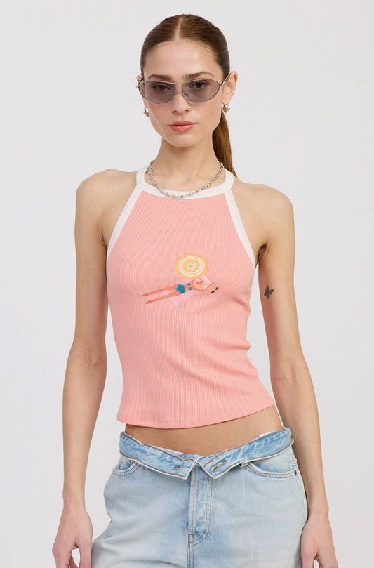 Racer Back Tank Sunshine