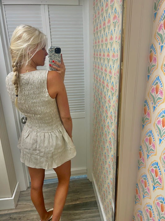 Boat Neck Romper