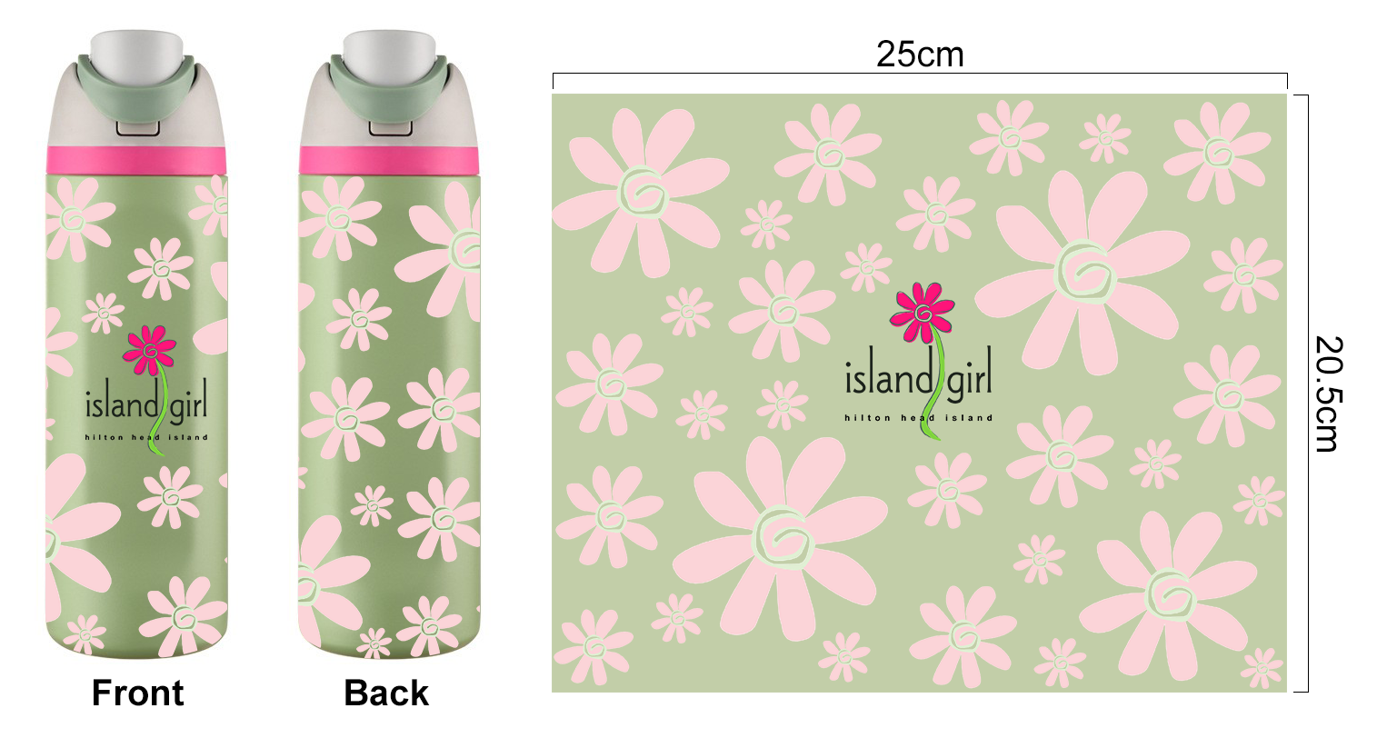 Island Girl Water bottles