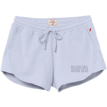 Reverse Fleece Short Island Girl