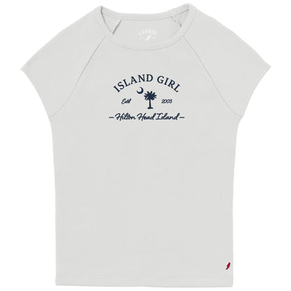 Island girl Rib Babydoll Tee
