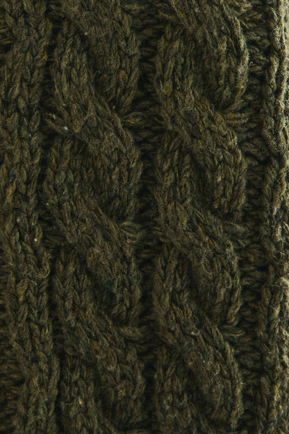 FRONT POCKET DETAIL LONG SLEEVE OVERSIZED CARDIGAN