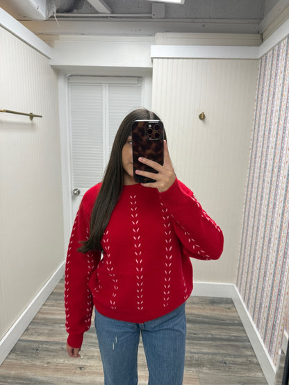 Red/Pink Sweater