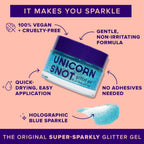 Original Glitter Gel | Sky-Blue | Body Glitter | Shimmer