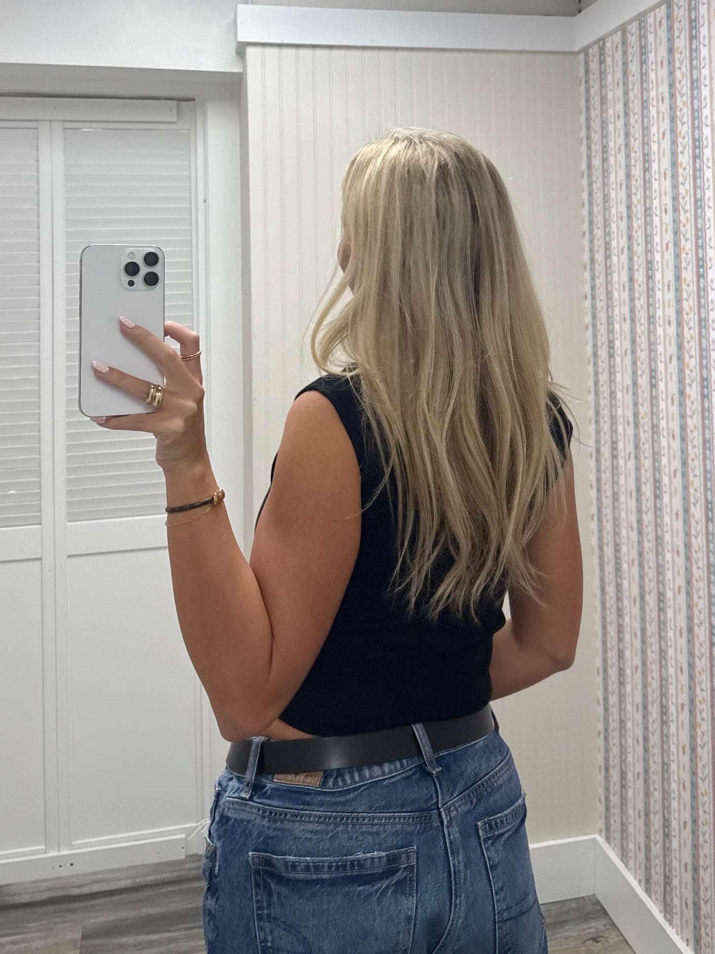 High Neck Sleeveless Sweater Top