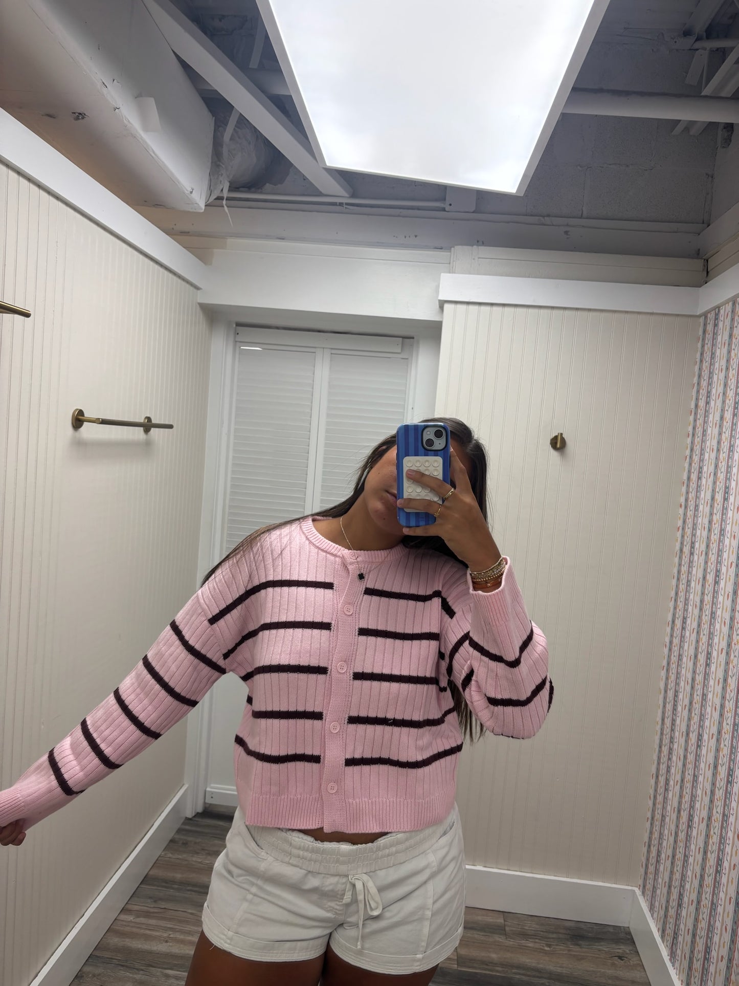 LS Crew Neck Cardigan IWJ6030