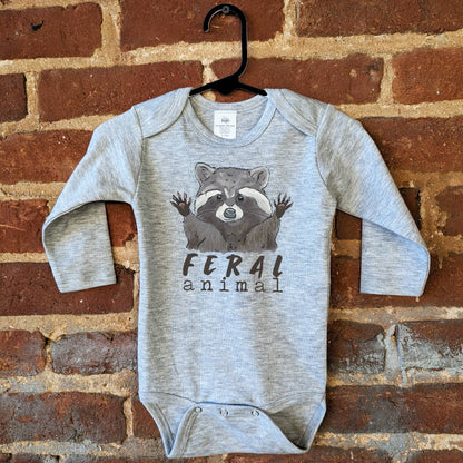 "Feral Animal" Woodland Raccoon Outdoor Baby Boy Clothing