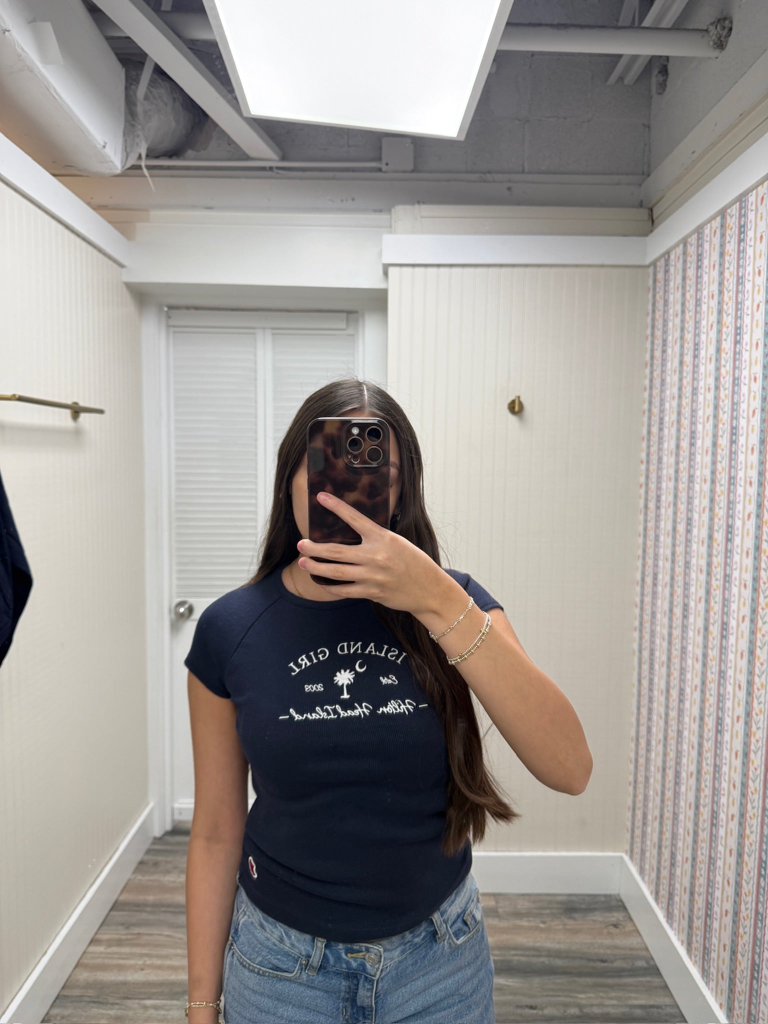 Island girl Rib Babydoll Tee