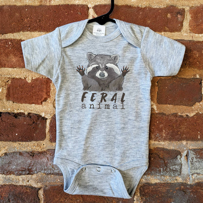 "Feral Animal" Woodland Raccoon Outdoor Baby Boy Clothing