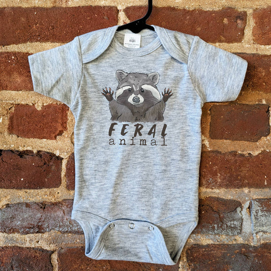 "Feral Animal" Woodland Raccoon Outdoor Baby Boy Clothing