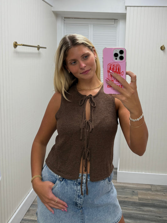 Knit Summer Vest