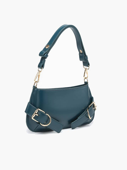 JN2777 Winnipeg Adjustable Shoulder Bag w/ Buckle Detail