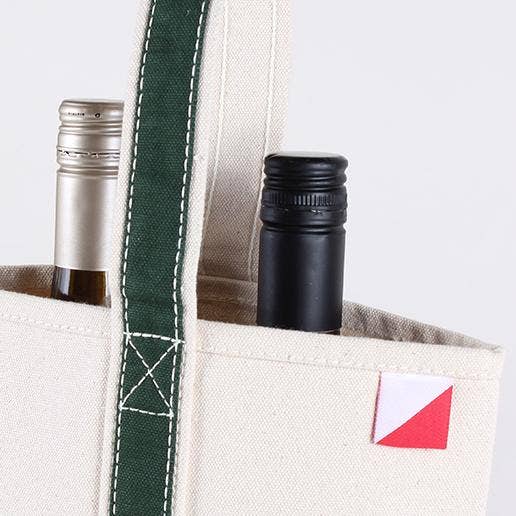 2- Bottle Canvas Wine Gift Host Bag