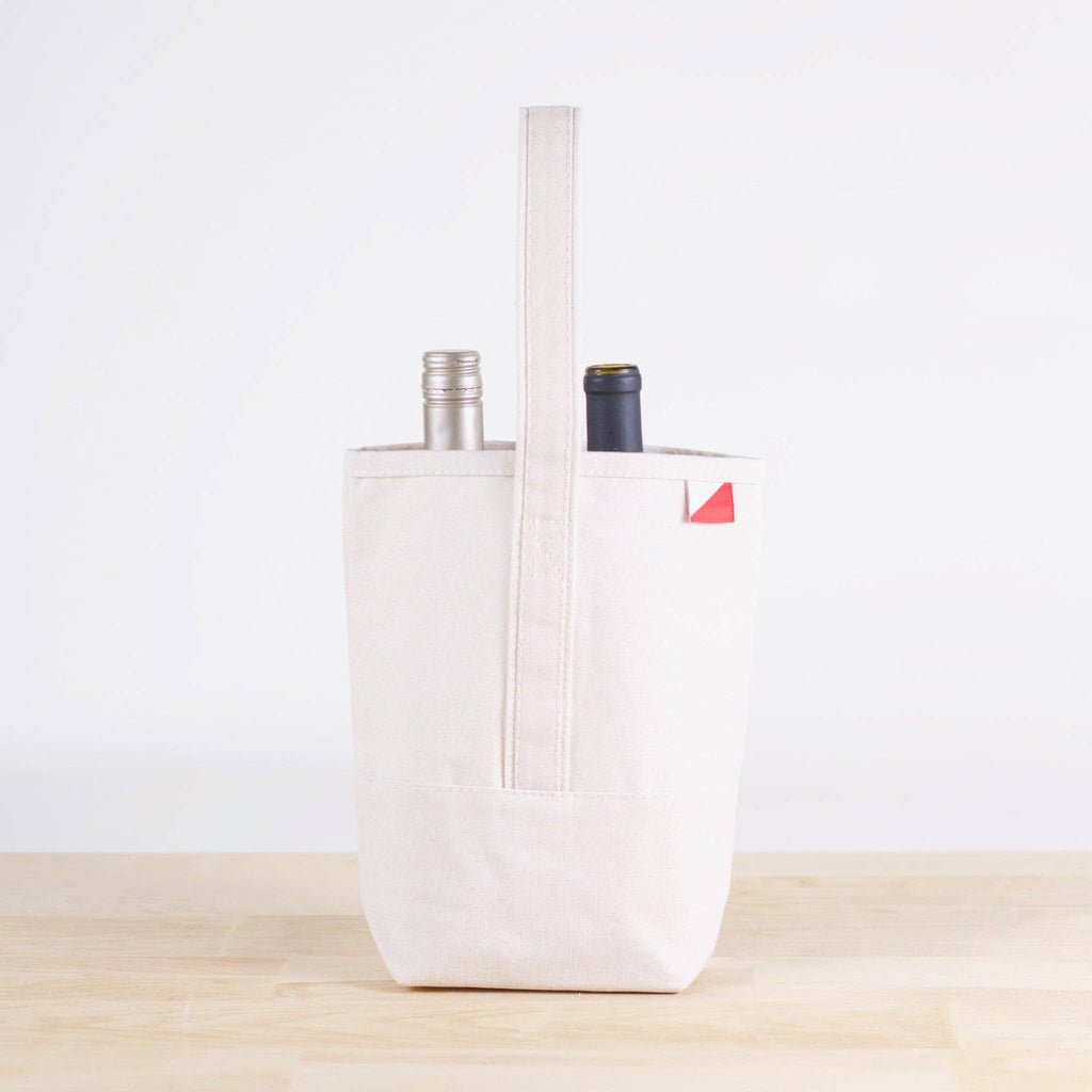 2- Bottle Canvas Wine Gift Host Bag
