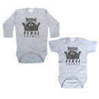 "Feral Animal" Woodland Raccoon Outdoor Baby Boy Clothing