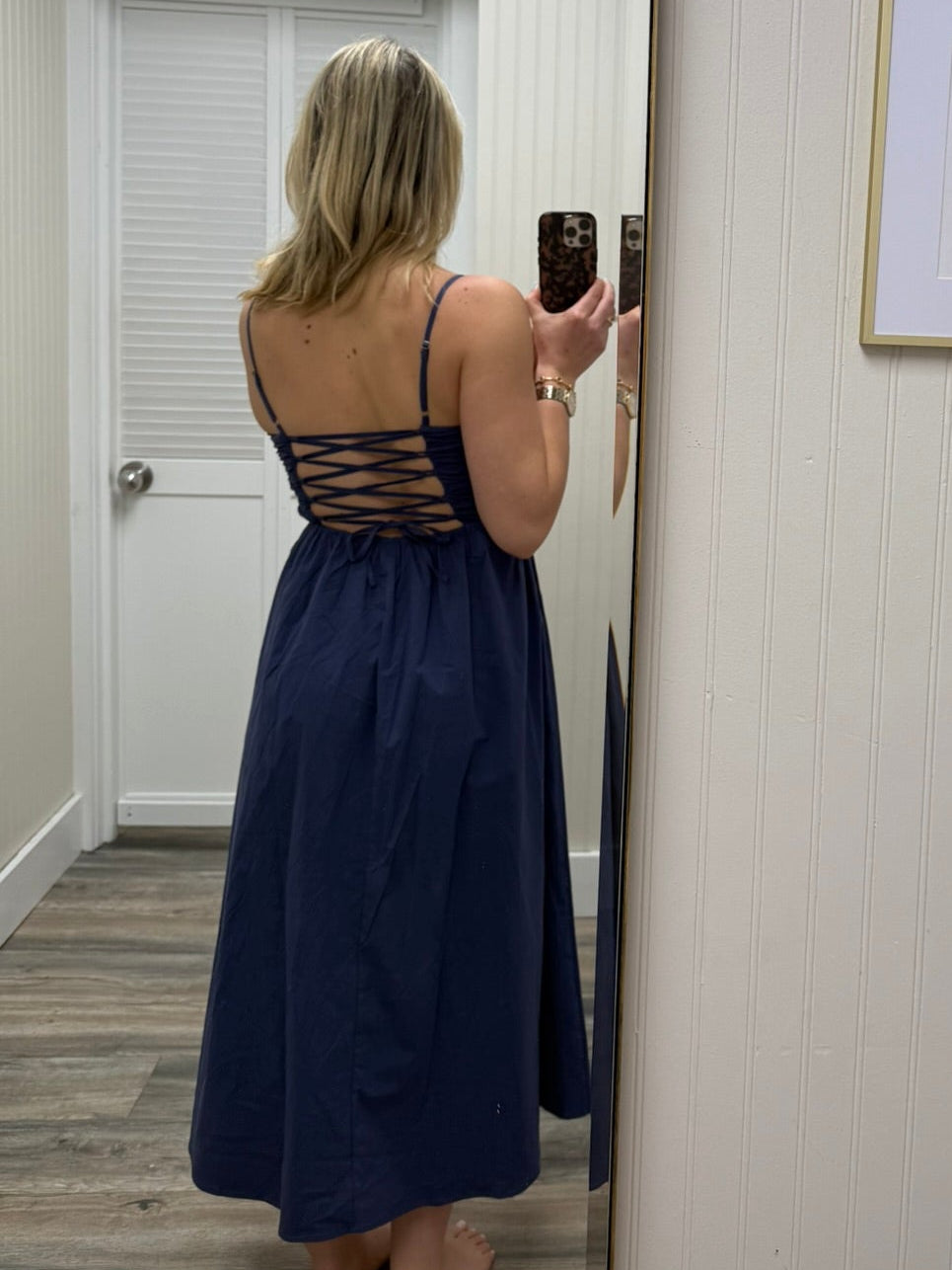 Pleated Maxi Dress