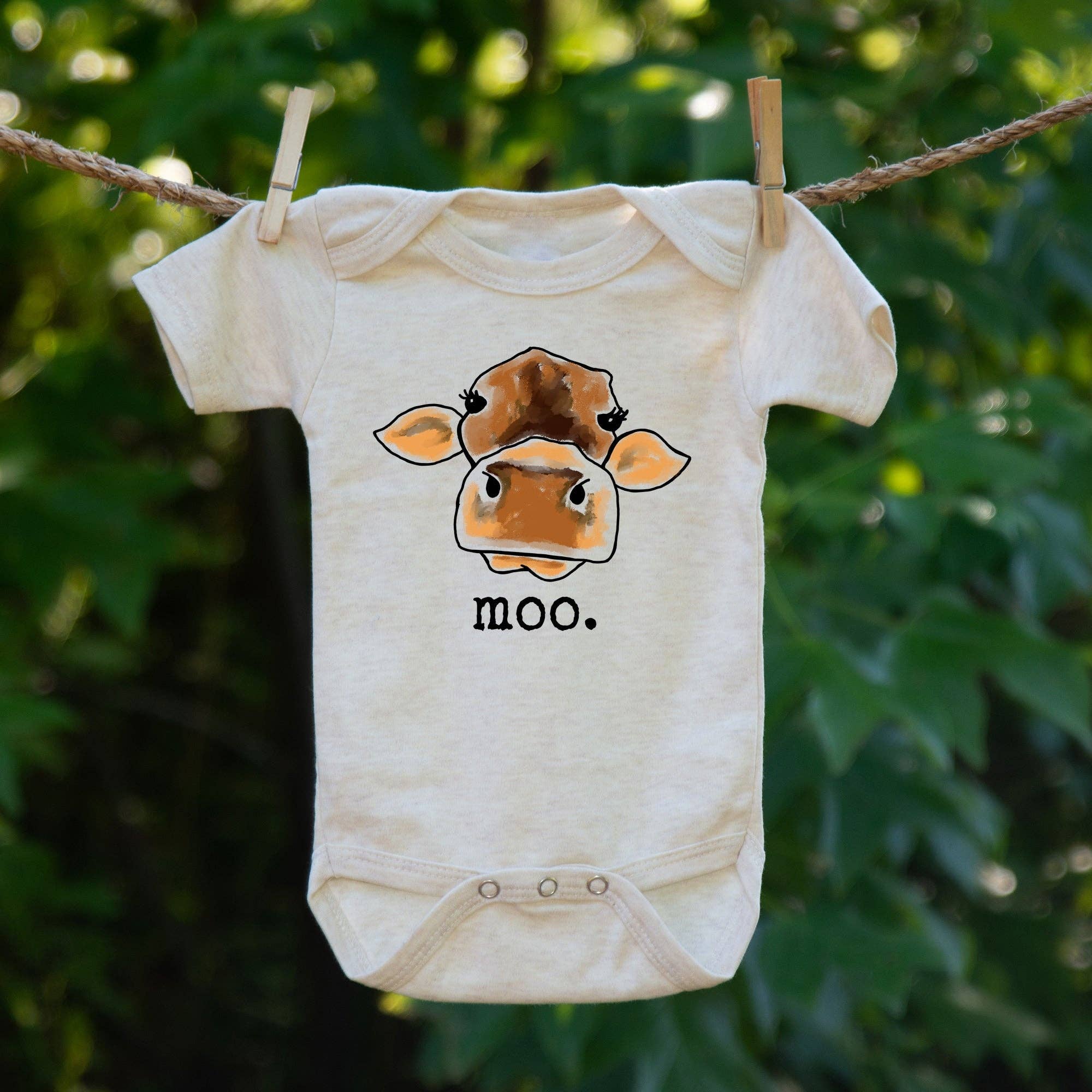 MOO Cow Onesie