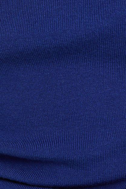 ASYMMETRICAL NECK SWEATER TOP