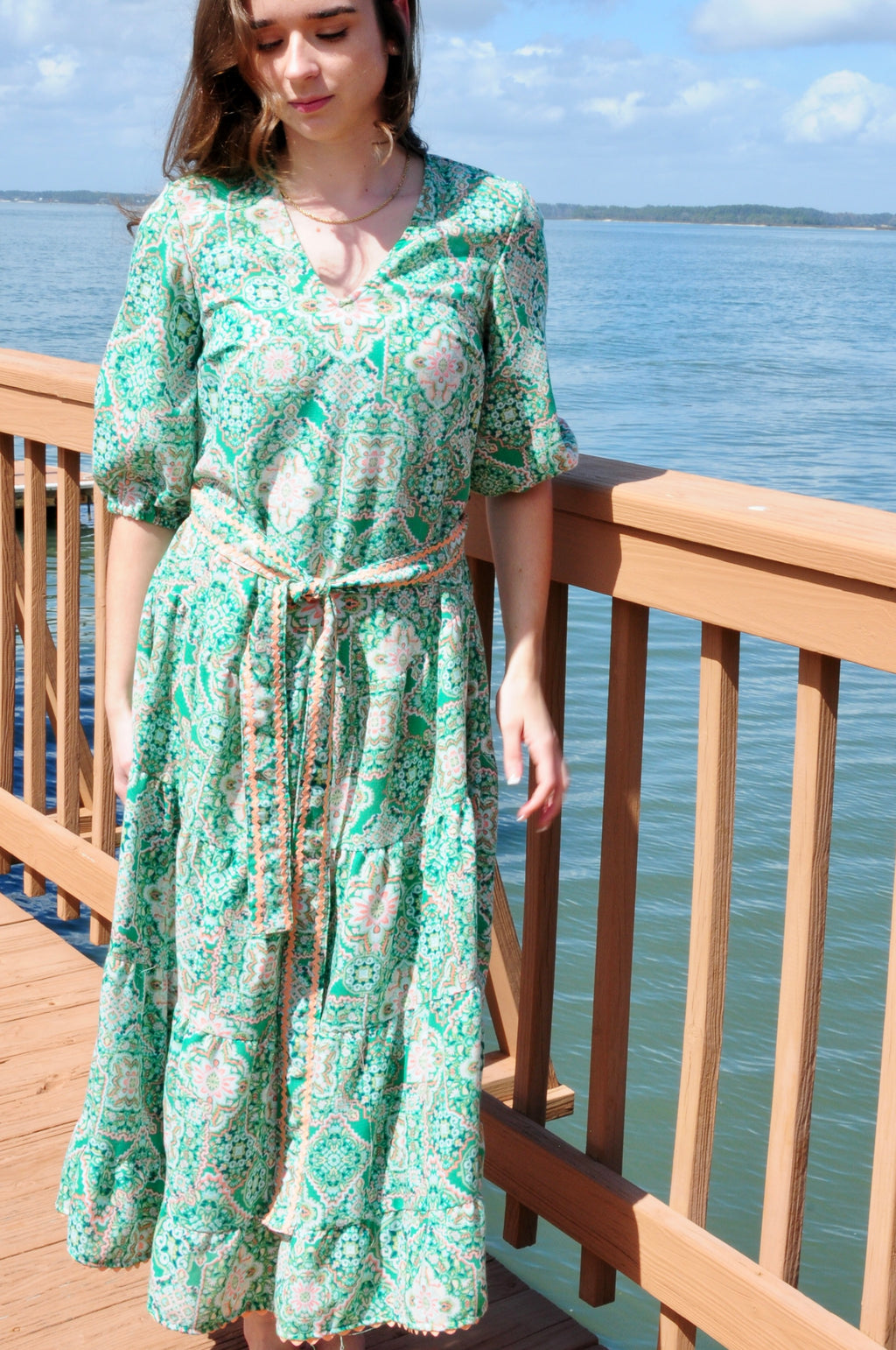 Midi Tiered Dress