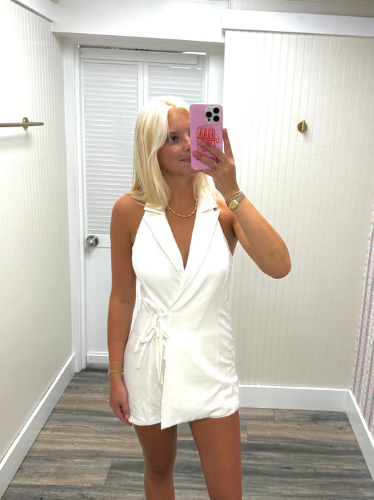Halter Wrap Romper