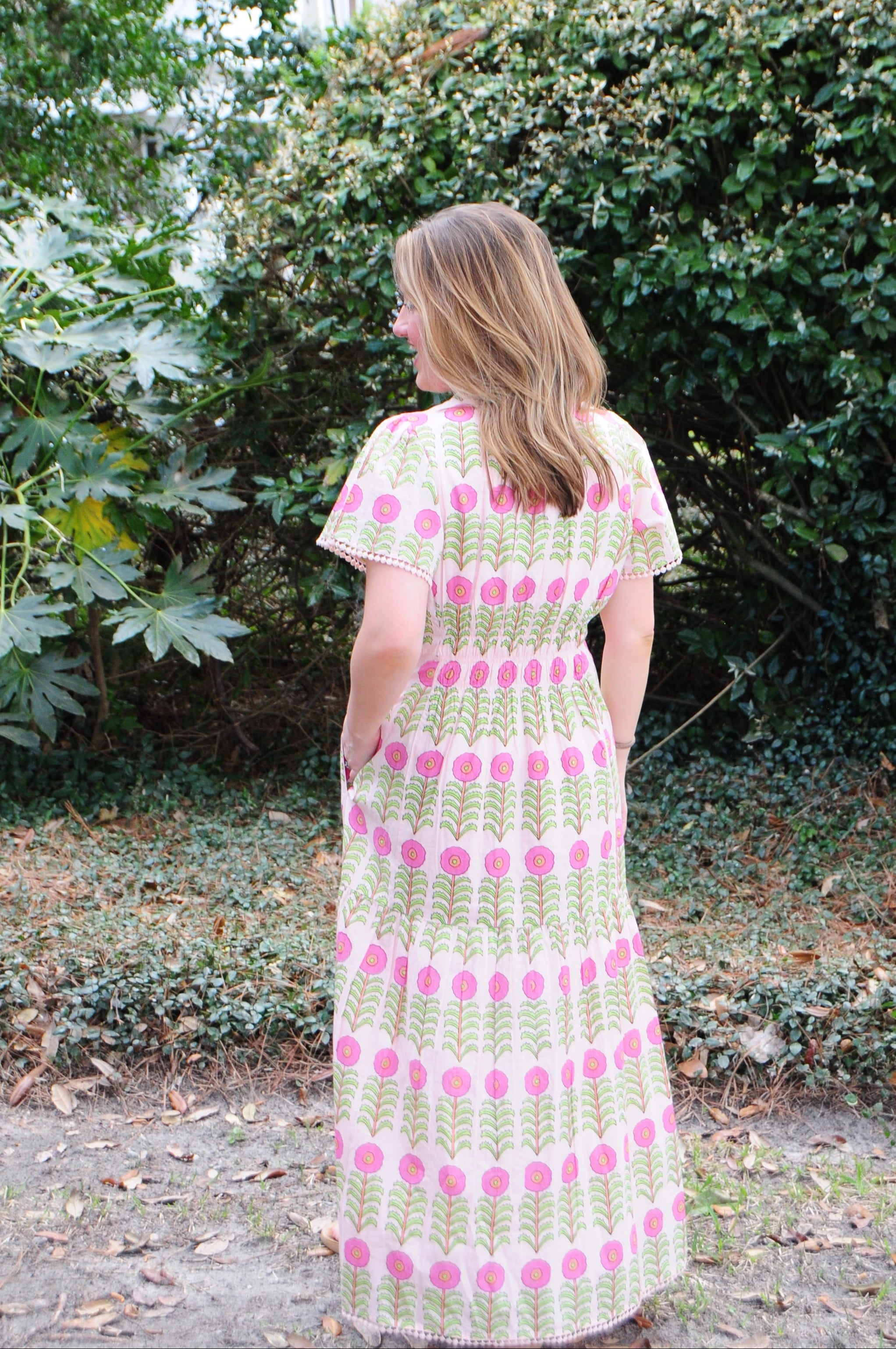 Rows of Flowers Dress