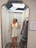 Mini Dress Shirring Detail