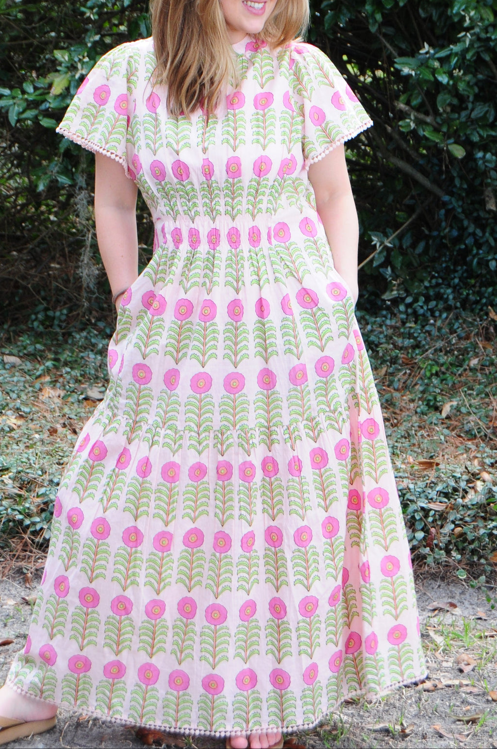 Rows of Flowers Dress