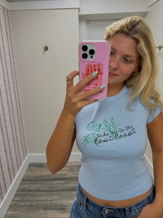 Take Me To The East Coast Baby Tee
