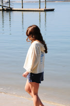 Beach Sunset Island Girl Hoodie