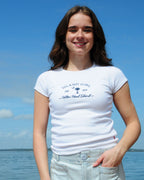 Island girl Rib Babydoll Tee