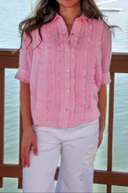 Tuxedo Gauze Shirt