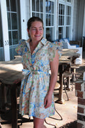 European City Shirt Dress
