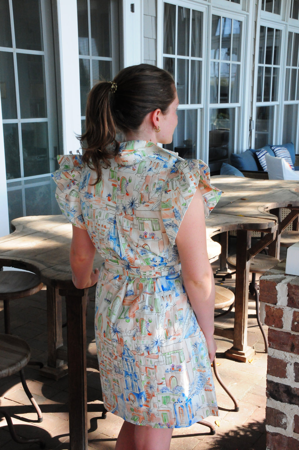 European City Shirt Dress