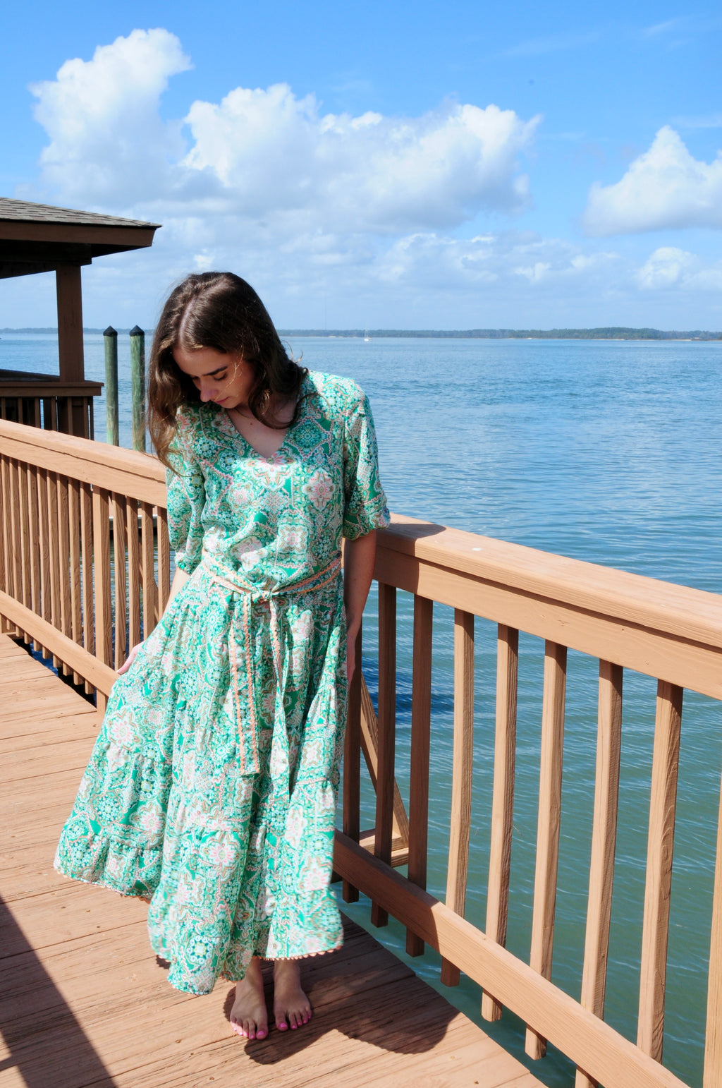 Midi Tiered Dress