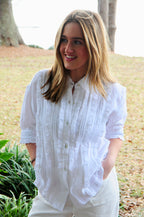 Tuxedo Gauze Shirt