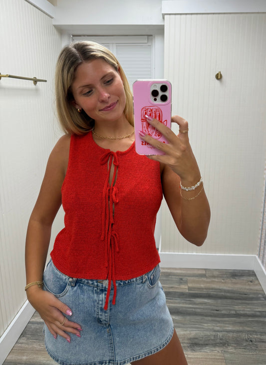 Knit Summer Vest
