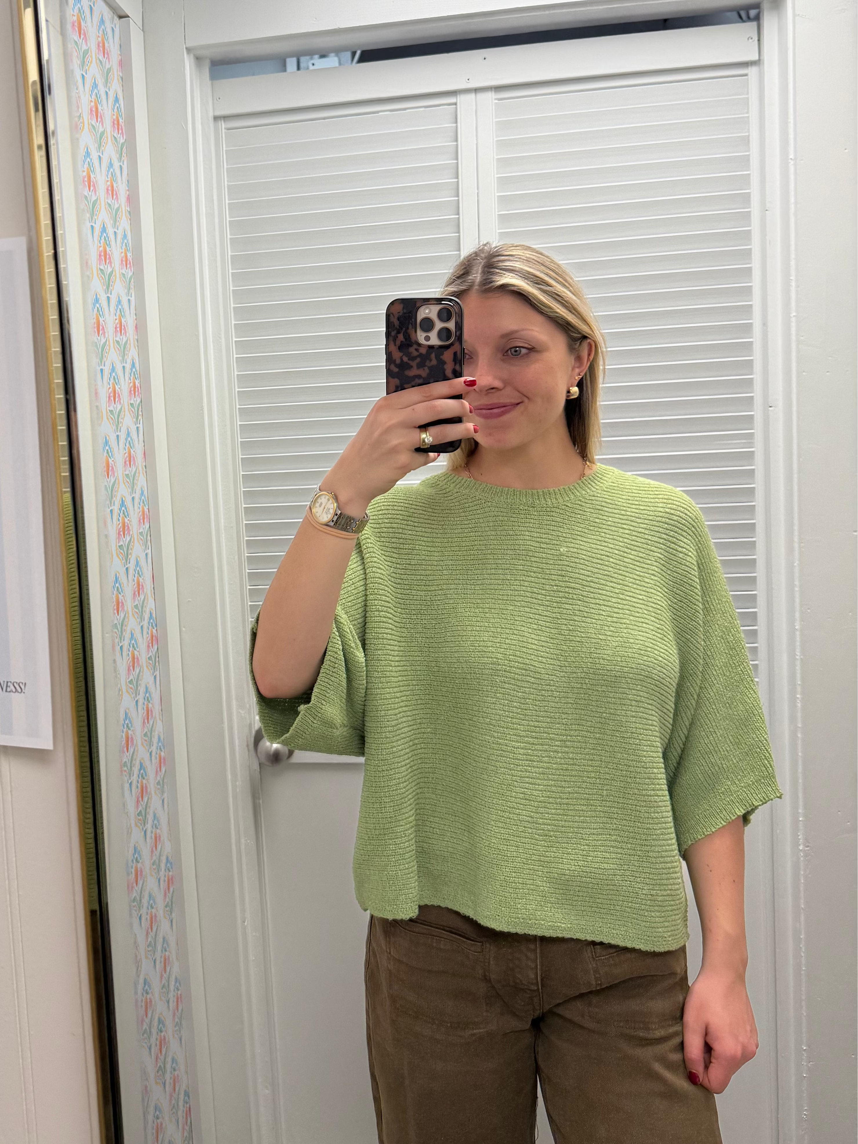 Short Sleeve Sweater