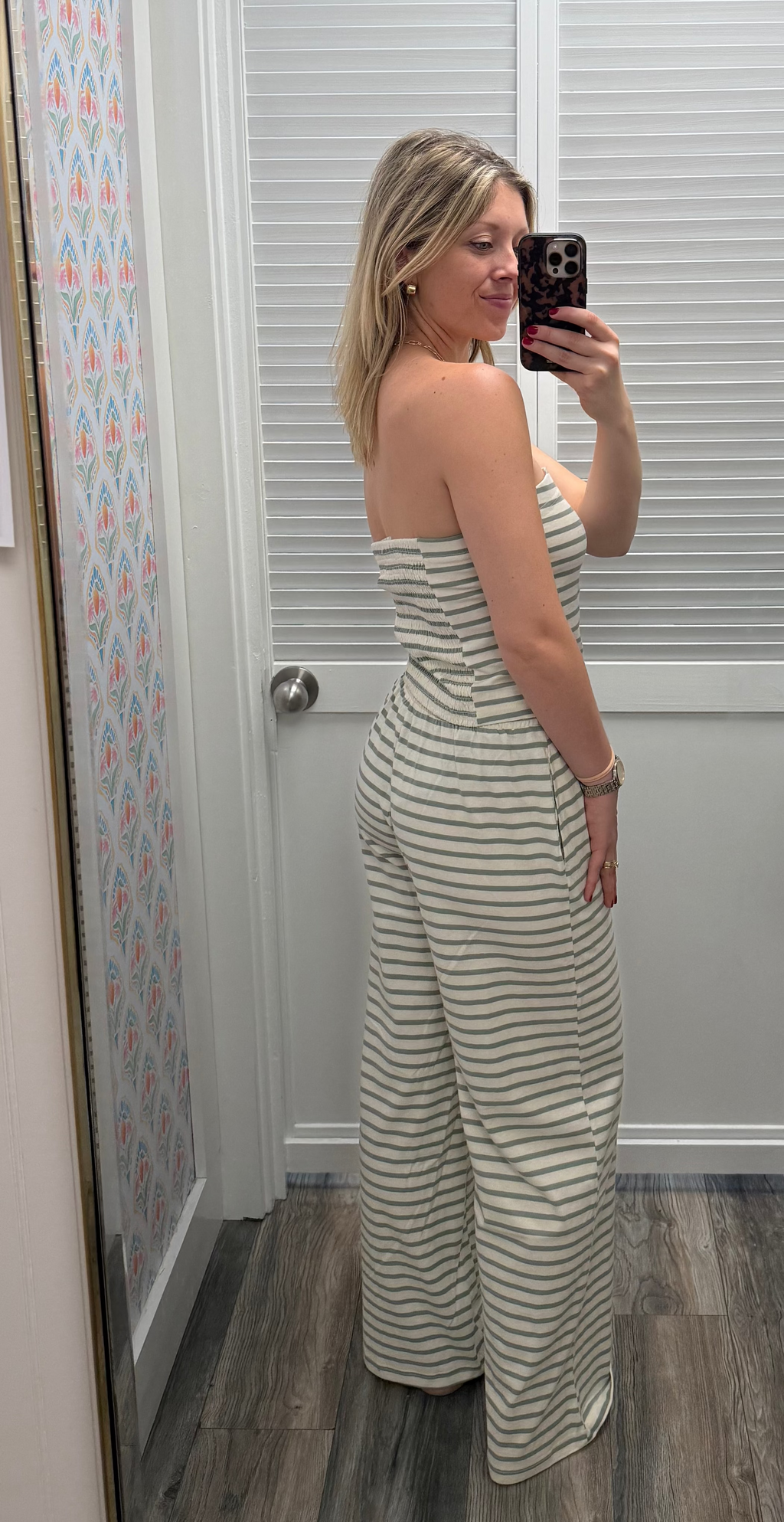 Striped Jersey Set