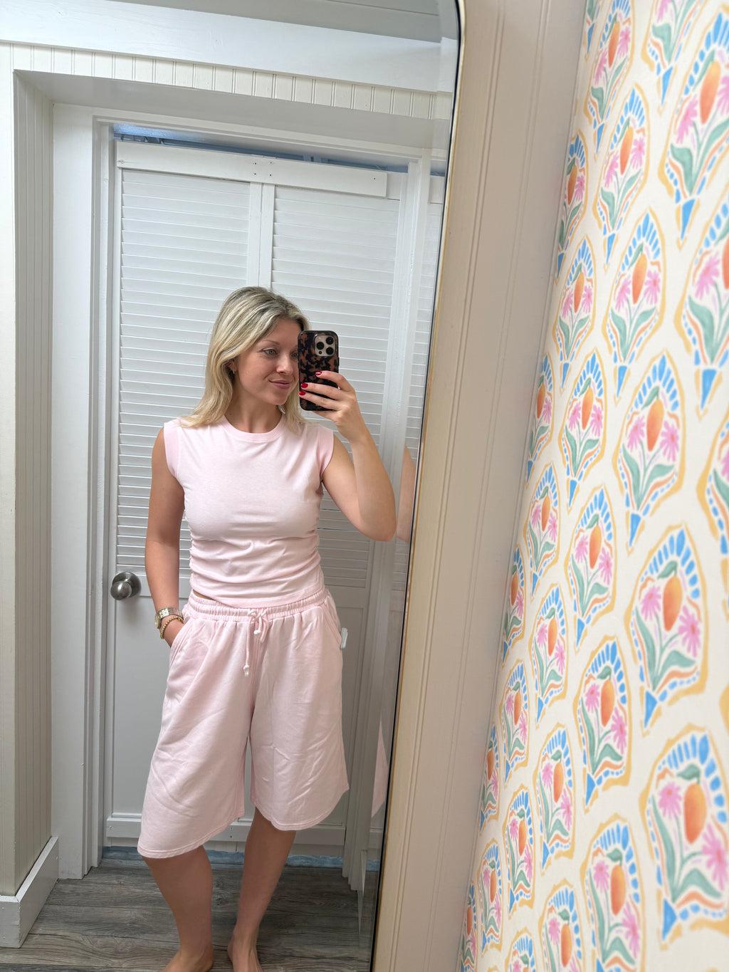 French Terry Bermuda Shorts