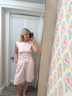 French Terry Bermuda Shorts