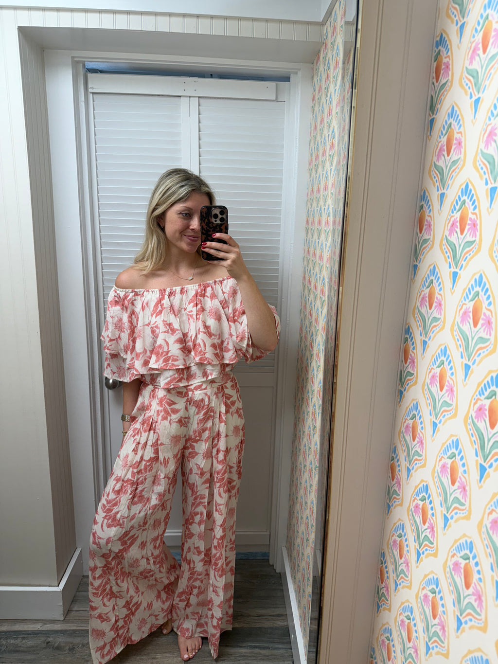 Floral Pants Set