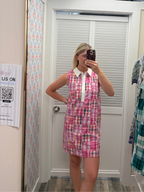 Plaid Collared Dress