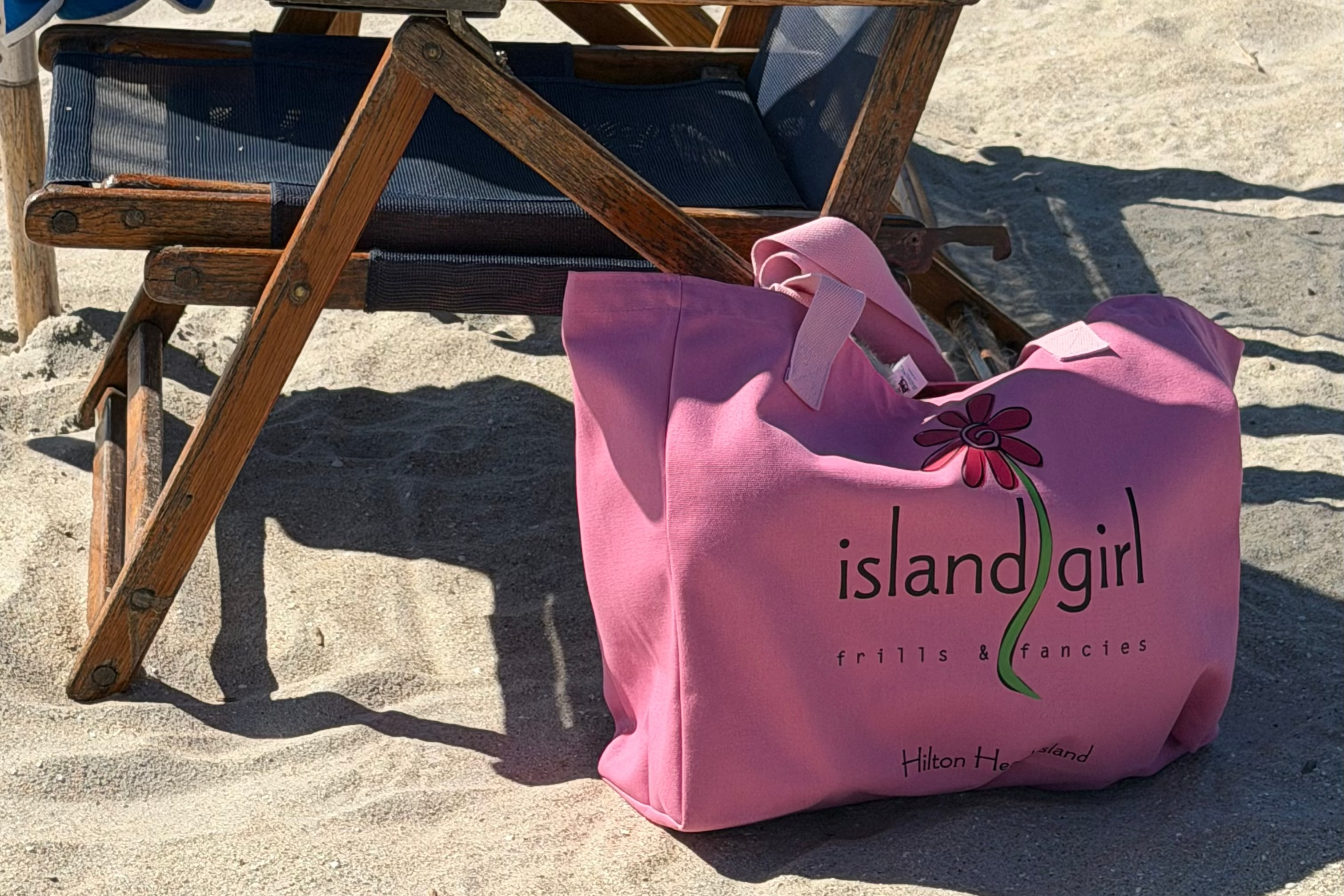 Island Girl Canvas Tote