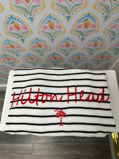 Organic Cotton Stripe Hilton Head Sweater