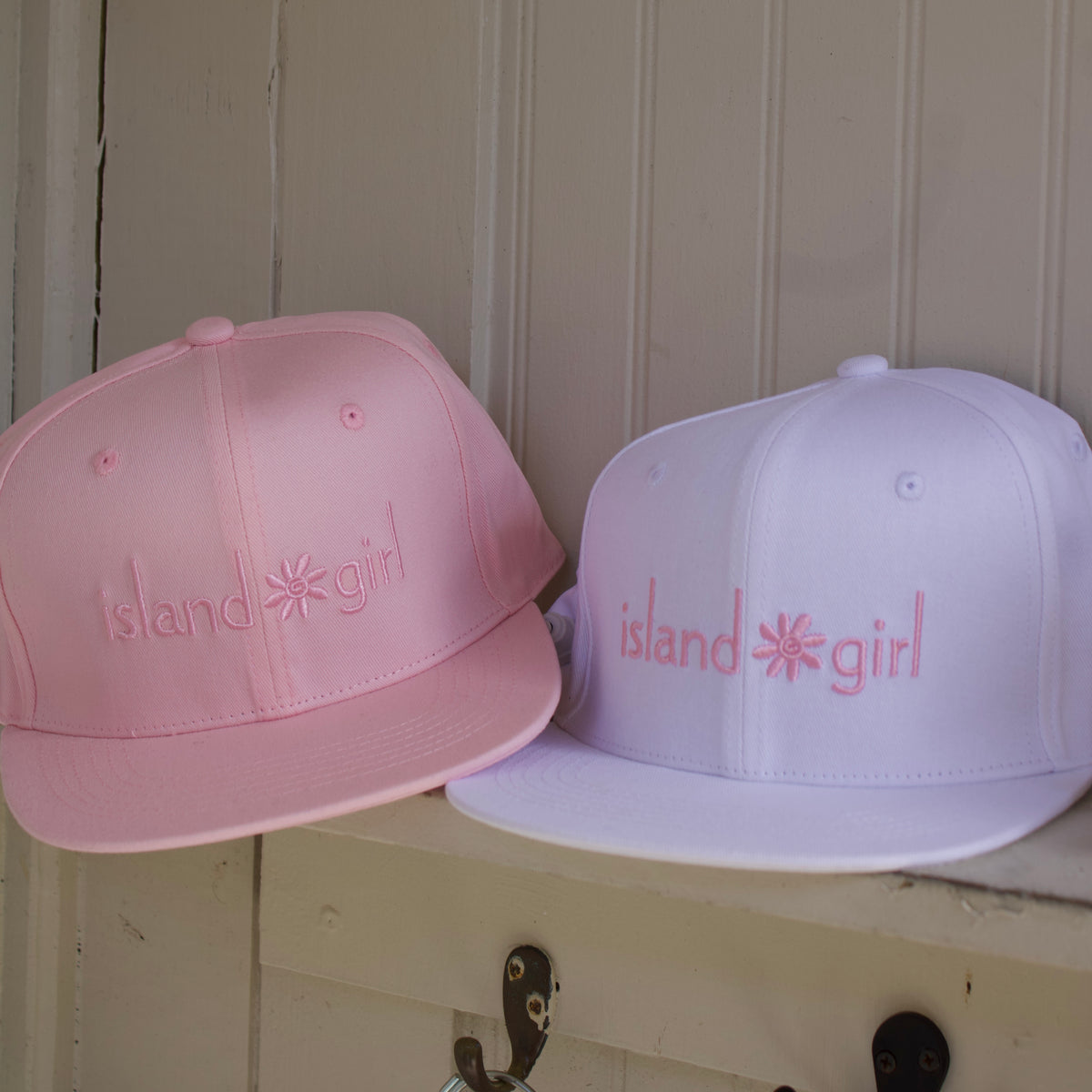 Embroidered Island Girl Hat