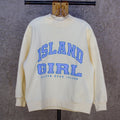 Island Girl Applique Mockneck